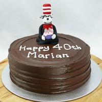 Dr Seuss - Cat in the Hat Cake